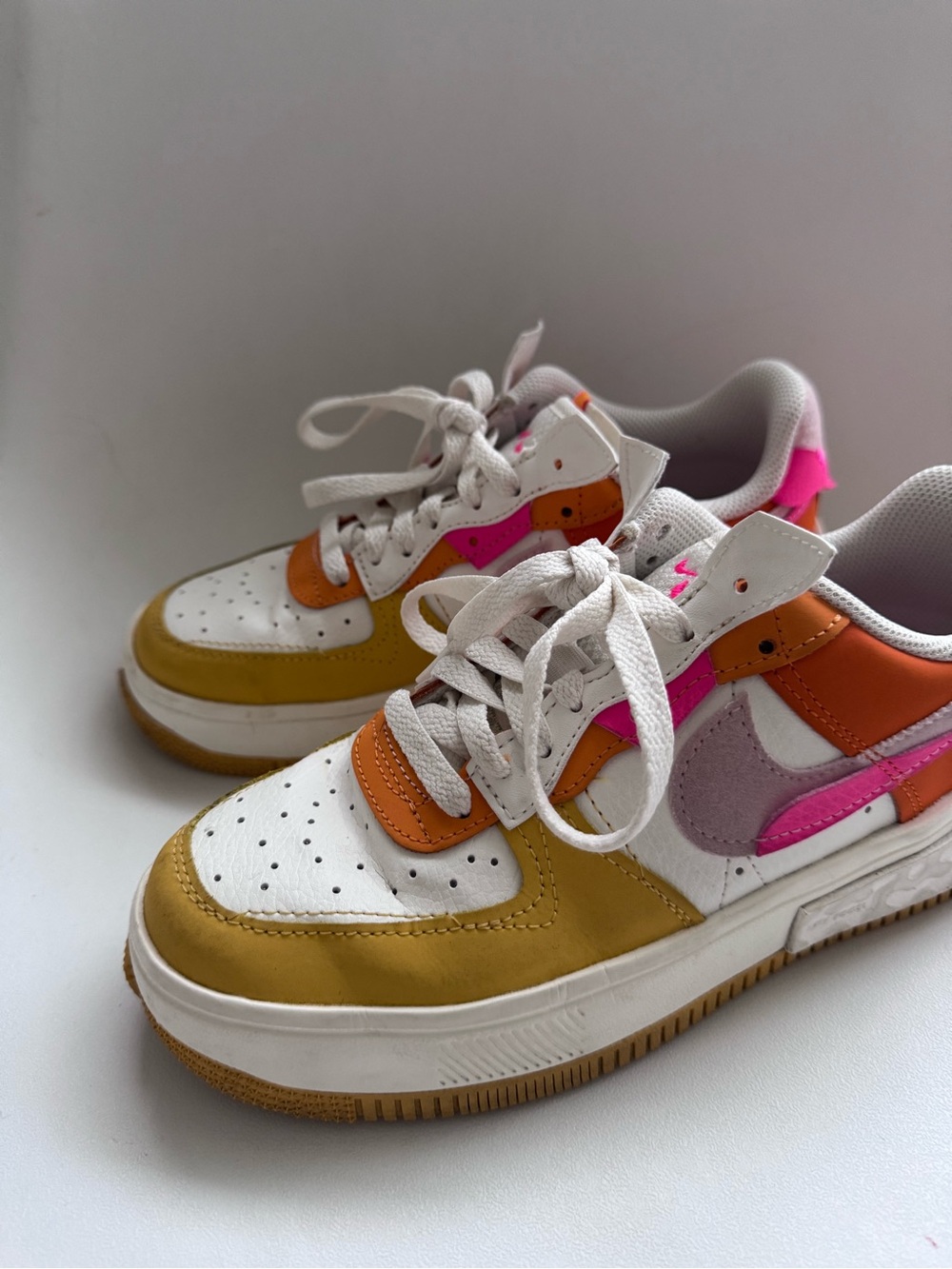 Nike Air Force 1 Fontanka "Summit White/Hyper Pink" sneakers